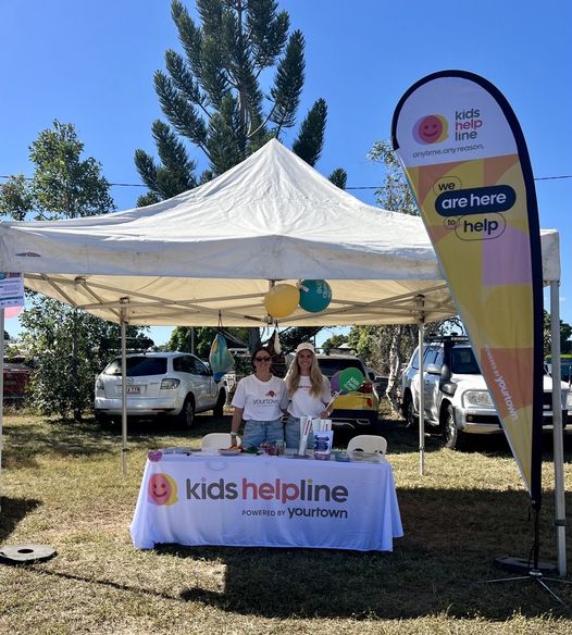 Kids Helpline @ School stall in North QLD