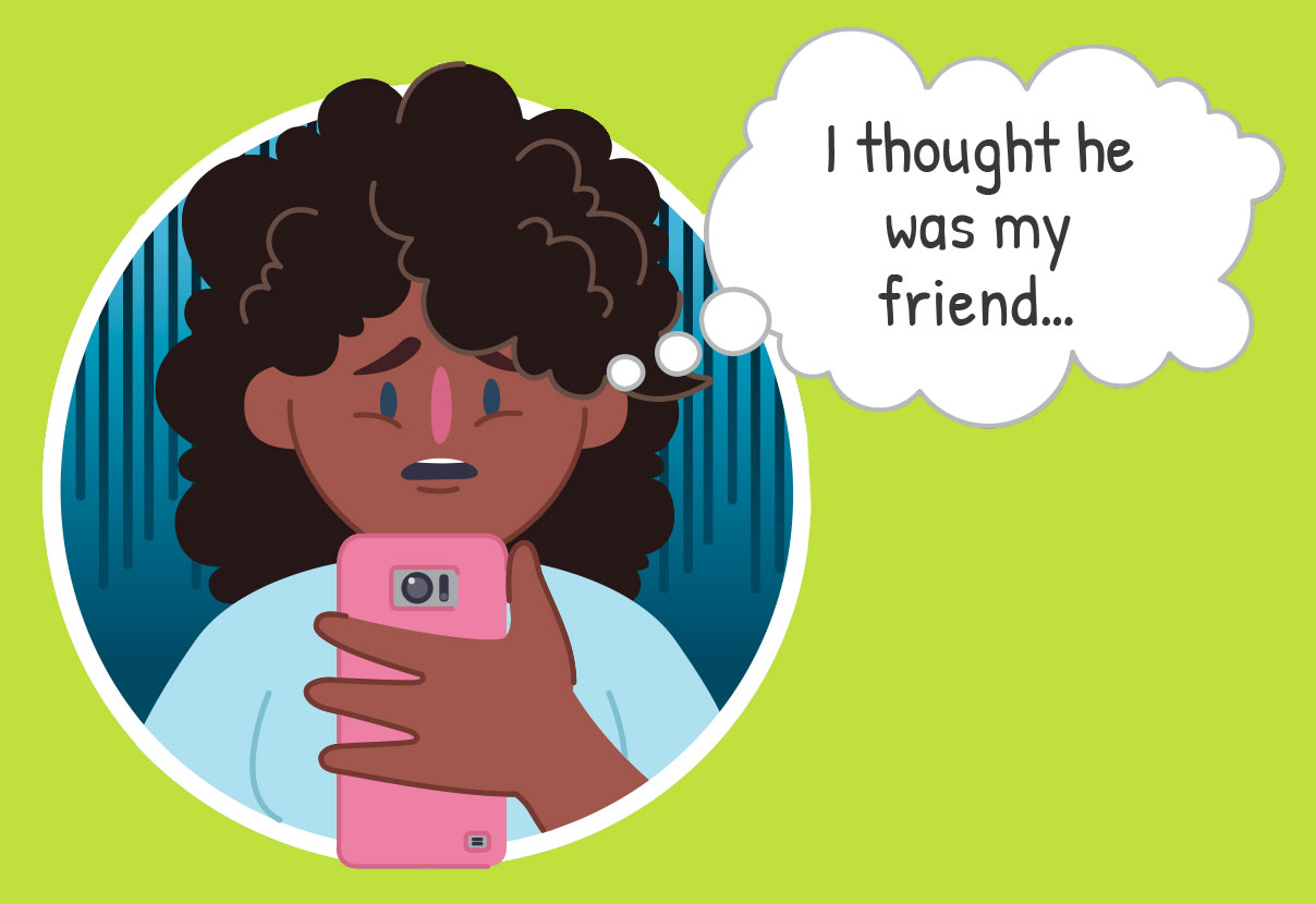 Comic: My friend is being bullied | Kids Helpline