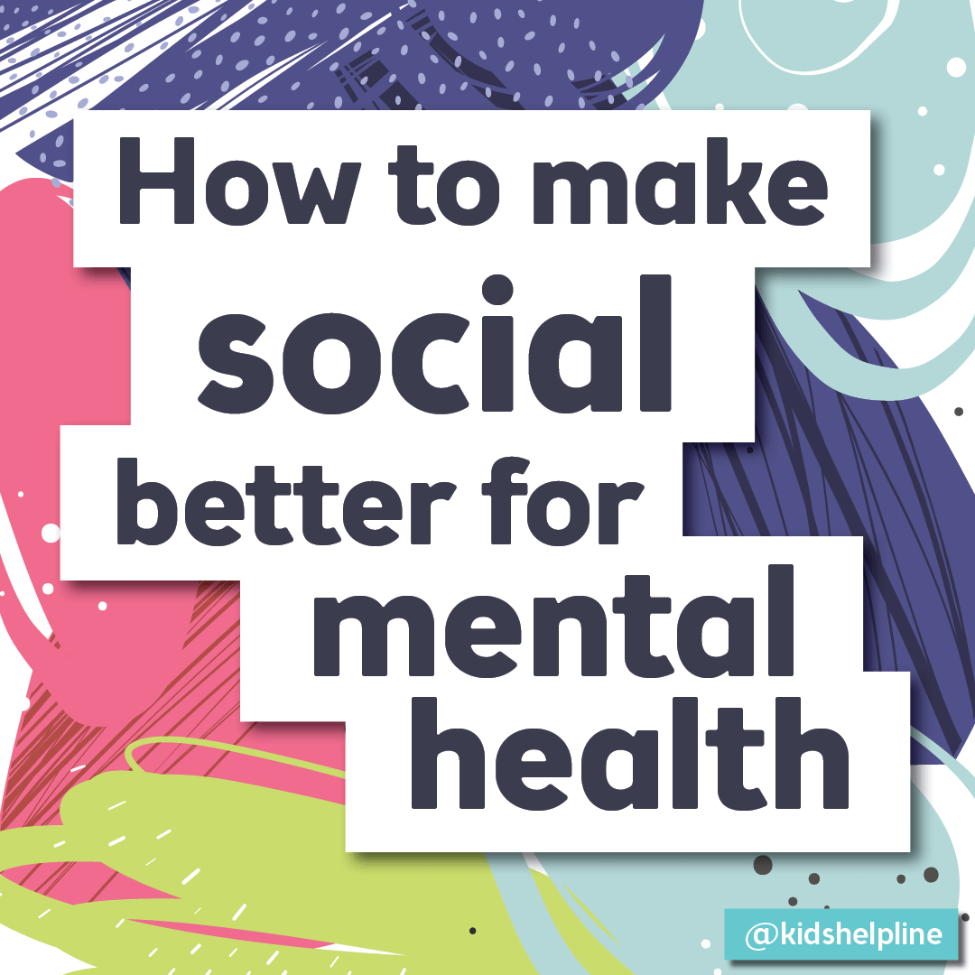 How to make social better for mental health