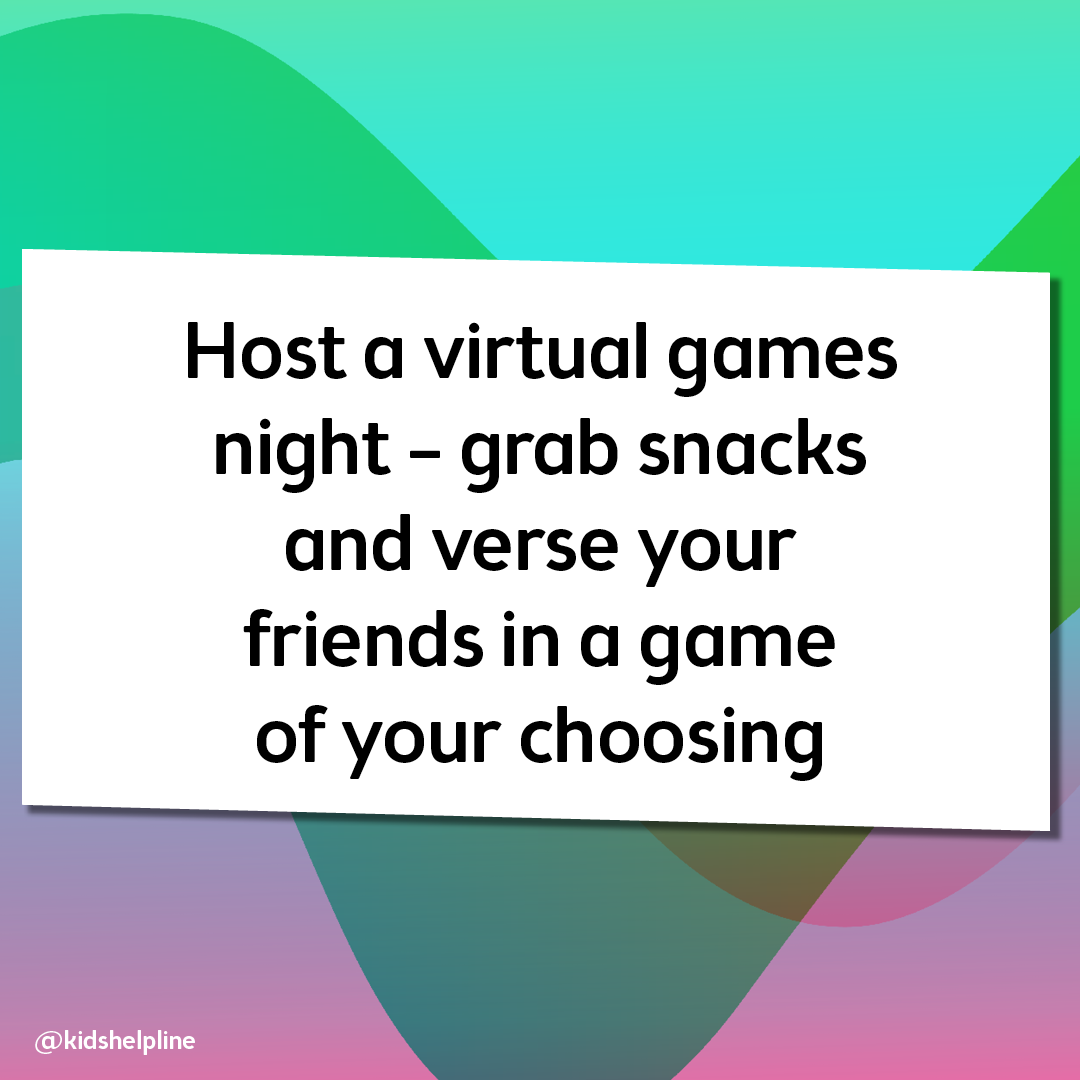 Host a virtual games night