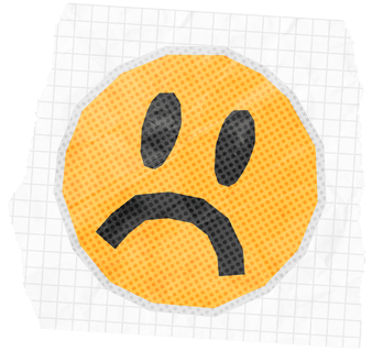 Sad emoji