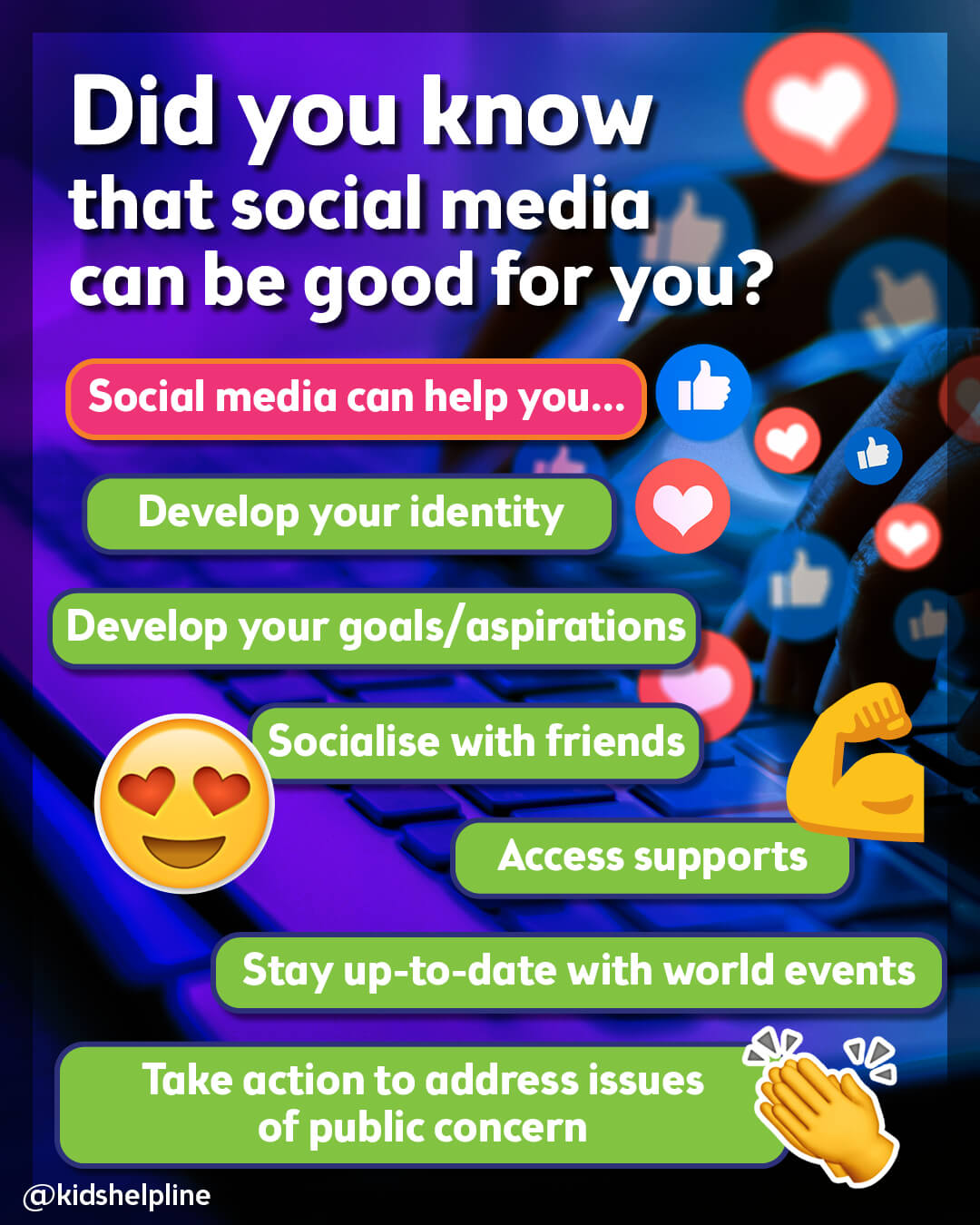Social can be good for you
