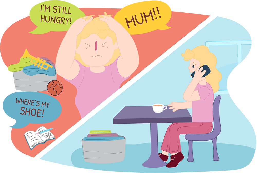 overwhelmed student clipart for kids