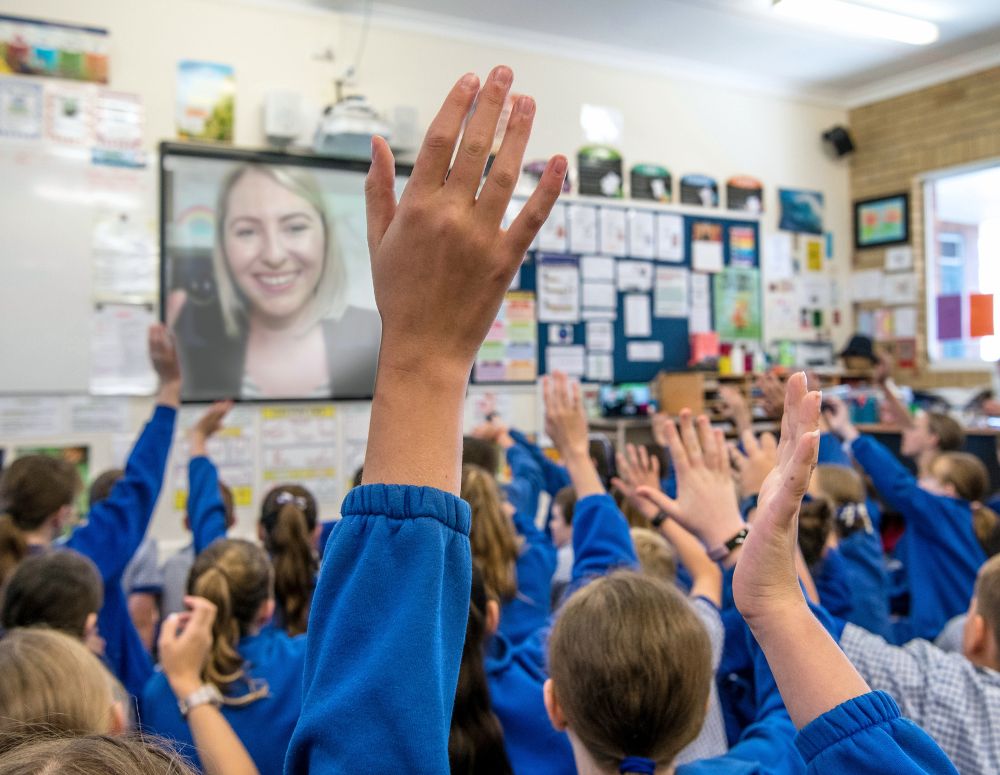 Kids Helpline @ School lesson in a classroom