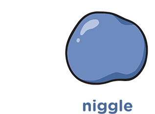 Representation of what a niggle looks like