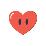 Illustration of a love heart